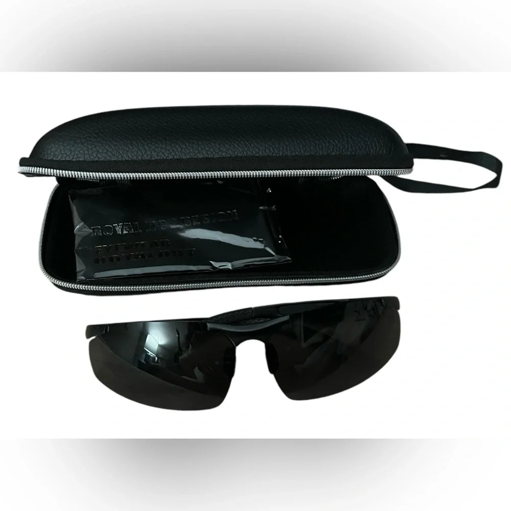 Hostess Pick x 3 🥳💥 Men's New Black Sunglasses with Case